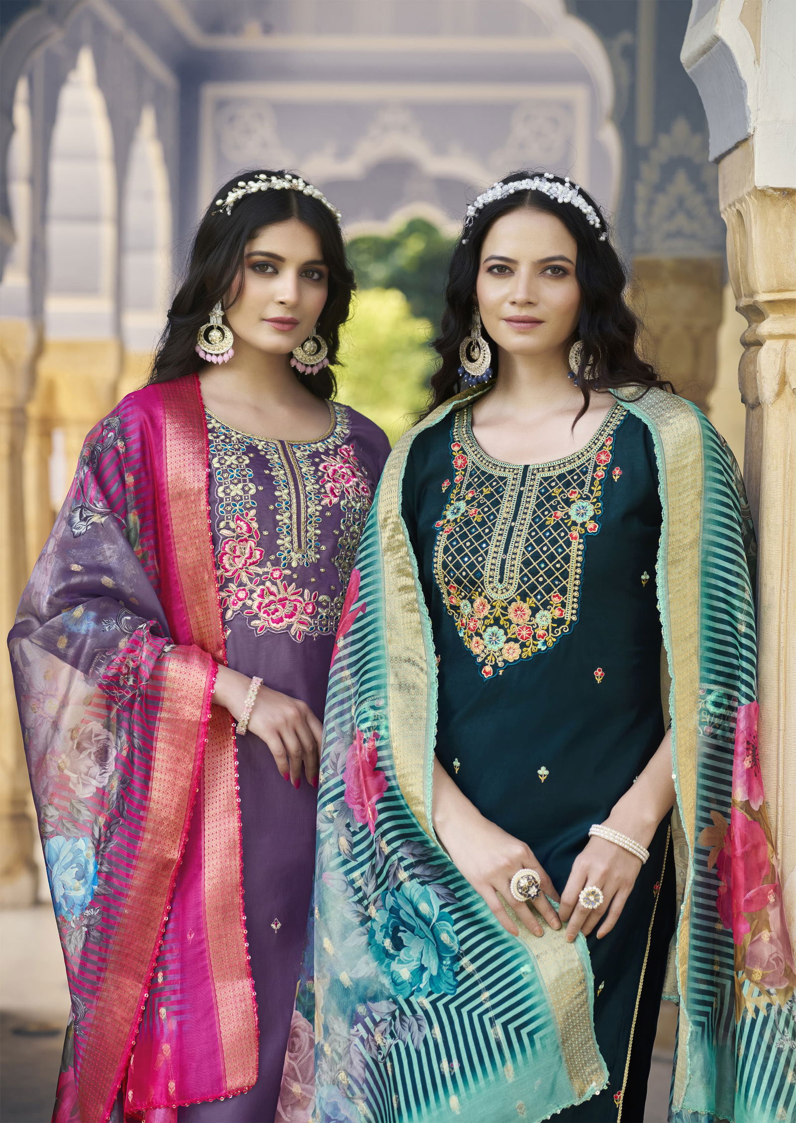 Riya By Karissa Viscose Silk Designer Readymade Suits Wholesale Shop In SUrat